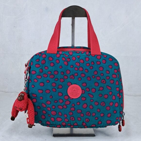 Kipling Handbags - Kipling Miyo Lunch Synthetic Bag Green Lightweight Nylon - Used - Buy It Now